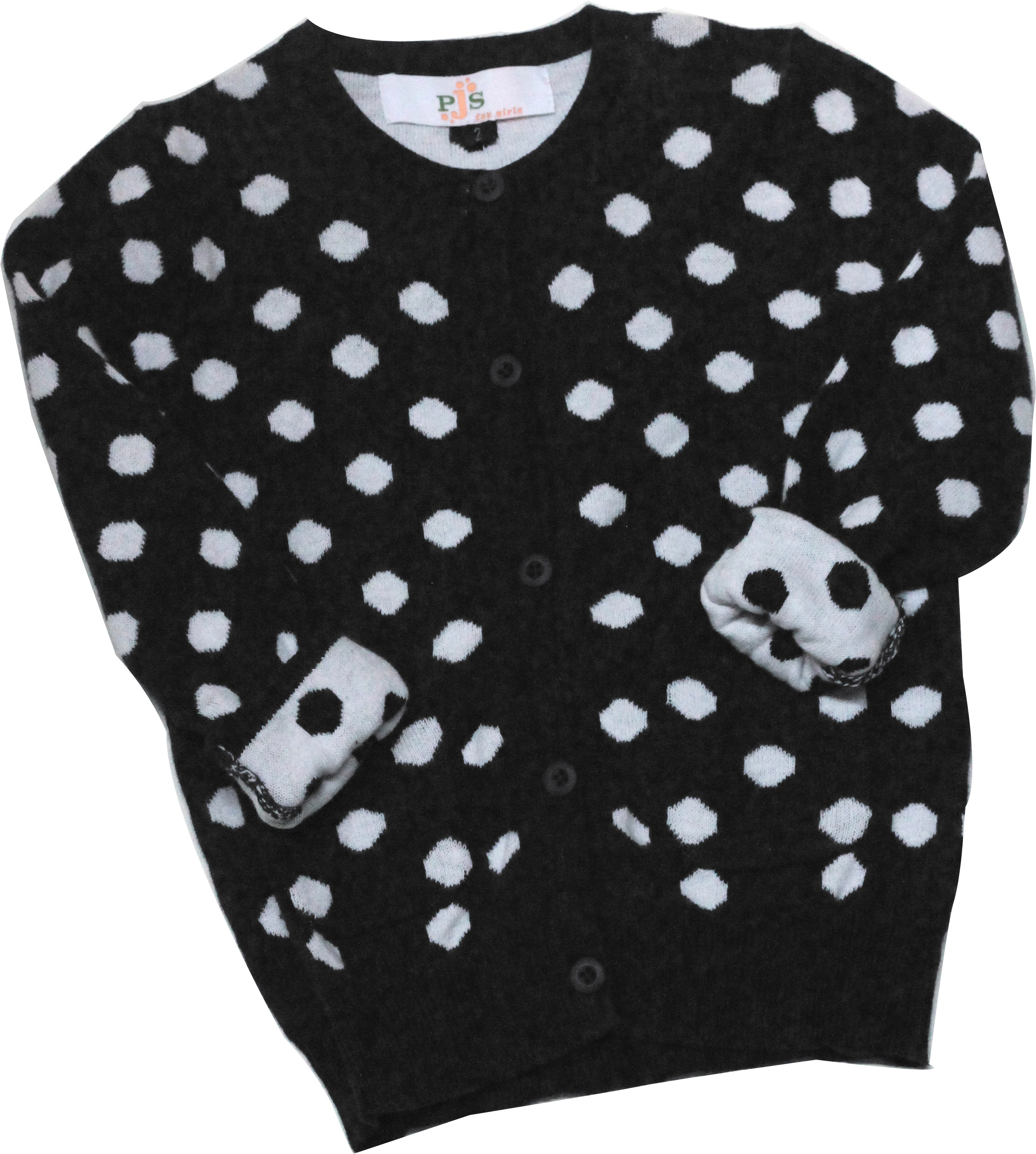 Black Polka Dot Sweater