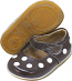 Chocolate with White Polka Dots Toddler Toddler Mary Jane