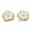 Yellow with White  Flower Accessory