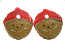 Happy Face with Cherry Beanie Accessory