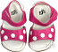 Hot Pink with White Polka Dots Toddler Sandal