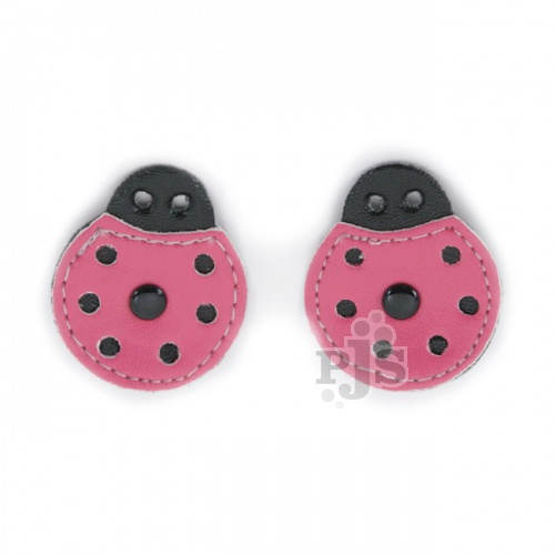 Hot Pink Ladybug Accessory