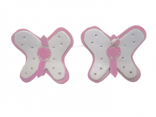 Light Pink with White Butterfly Accessory